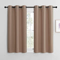 NICETOWN Small Window Kitchen Blackout Curtains, Thermal Insulated Solid by NICETOWN
