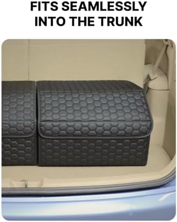 Owleys Trunk Organizer for SUV, PU Leather, 40L + 50L, Set 2pc - Image 5