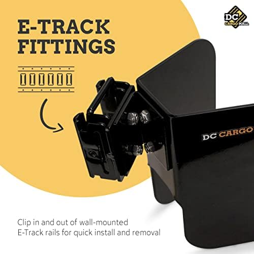 DC Cargo Mall 4-Pack, Motorcycle E-Track Wheel Chock - Image 3