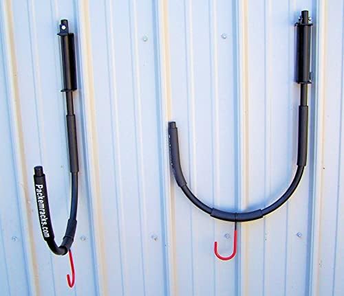 Battleship Gray Folding J-Style Kayak Rack ROOF TOP and WALL Carrier Bundle - Image 5