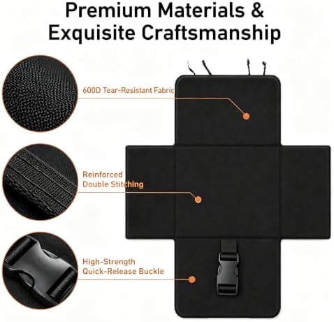 1 PC SUV Cargo Liner for Dogs, Scratchproof Pet Trunk Cover - Image 3