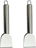 2Pcs Kitchen Fume Shovel, Stainless Steel Ice Remover, Freezer Ice Scraper by NexusPulse