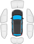 KMF 6pcs Thicken Sun Shades for Nissan Kicks 2018-2024 Accessories by KMF