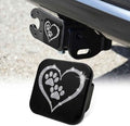 Trailer Hitch Cover 2 Inch Square Receiver Hitch Cover Rubber Tube Plug by Unknown