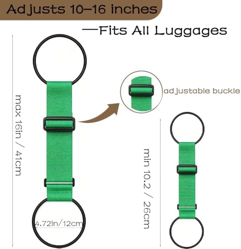2Pack Adjustable Luggage Straps - Image 5