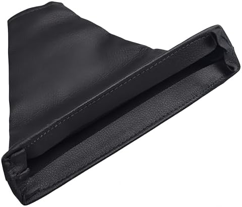 Leather Handbrake Boot Cover for Toyota Corolla 2007-2013 | Black E-Brake - Image 2