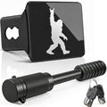 Bigfoot Rock Gesture Trailer Hitch Cover by Unknown