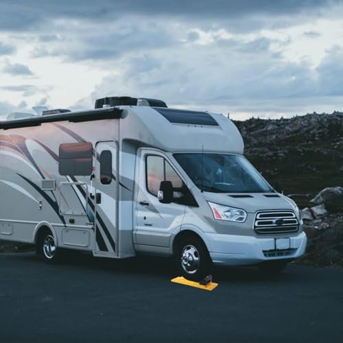 Homeon Wheels 10 Packs Rv/Camper Leveling Blocks, Chocks Anti-Slip Pads Design - Image 2