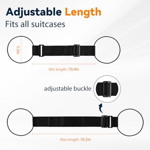 Luggage Straps for Suitcases, 1 Pack - Image 2