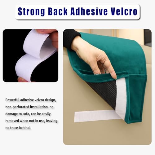 Velvet Recliner Headrest Pillow, Non-Slip Neck Support - Image 4