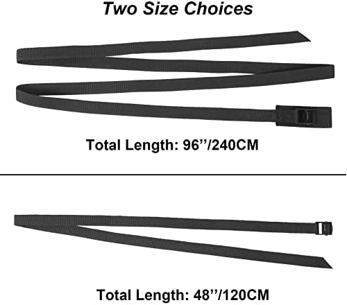 Ayaport Lashing Straps with Buckles Adjustable Cam Buckle Tie Down Cinch Strap - Image 4