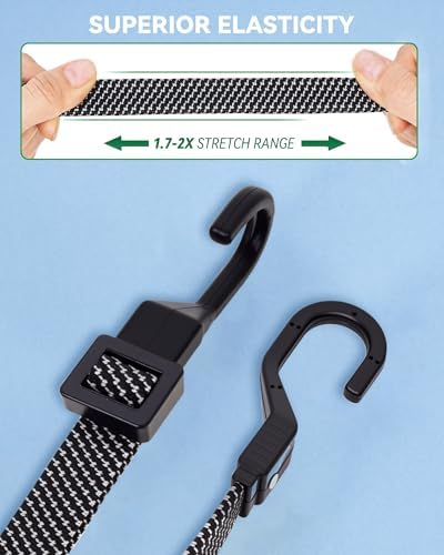 32" Flat Adjustable Bungee Cords - Image 5