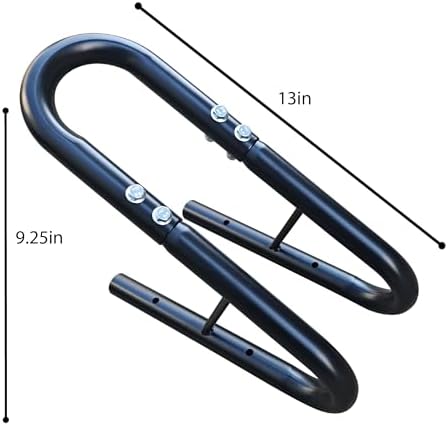 4 Bolt No Wobble Heavy Duty Wheel Chock Motorcycle Dirt Bike Wheel Chock 3.5'' - Image 5
