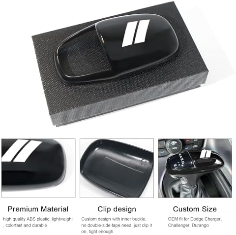 Gear Shift Knob Head Cover for Dodge Durango Accessories 2016-2025 2026 - Image 4