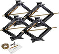 LIBRA Set 4 6000lbs 24" Camper RV Trailer Stabilizer Leveling Scissor Jacks by LIBRA