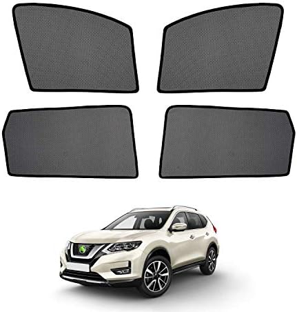 Cartist Car Window Shades for 2014-2020 Nissan Rogue Accessories, Side Rear by cartist