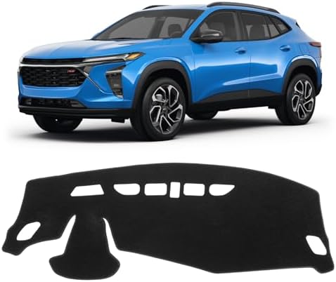 KUST Black Dash Cover for Chevrolet/Chevy Trax 2024 2025 2026 Polyester by KUST