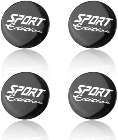 4PCS 56mm Sport Wheel Hub Center Cap Sticker by Unknown