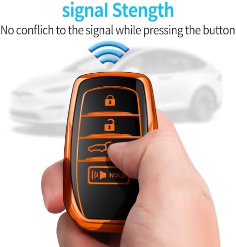 Tukellen for Toyota Key Fob Cover TPU Soft Case for 2025-2026 Camry 4 Runner - Image 6