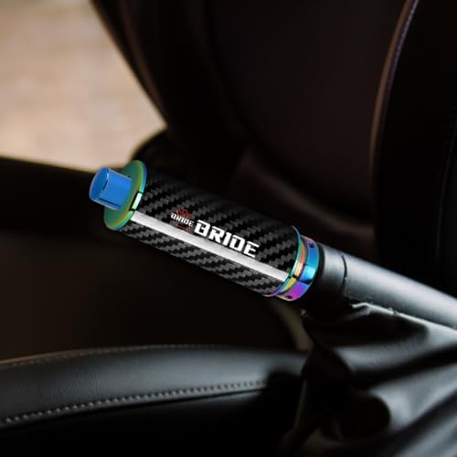 W-POWER Universal Auto Car Aluminum Handbrake Cover Hand Brake Sleeve Handle - Image 4