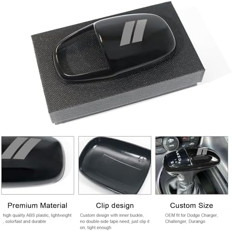 Gear Shift Knob Head Cover for Dodge Durango Accessories 2016-2025 2026 - Image 4