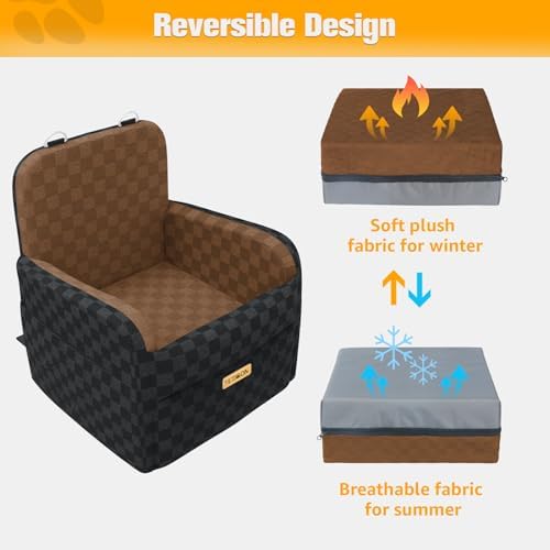 PETICON Waterproof Dog Car Seat - Image 6