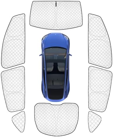 KMF 8pcs Full Thicken Sun Shades by KMF