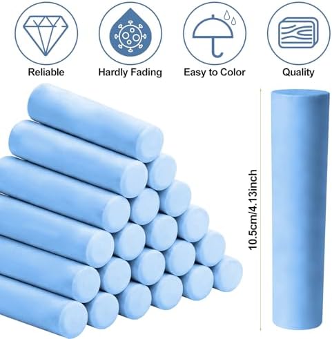 Affrolling 72 Pack Railroad Crayon Chalk Roof Mark Chalk Bulk - Image 2