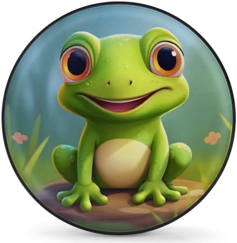 Frog Animal Cute Spare Tire Cover Dust-Proof Wheel Protector by Unknown