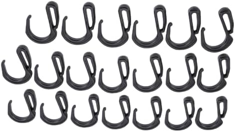 Bungee Cord Hooks 20 Pack Plastic S Clips Cargo Nets - Image 3