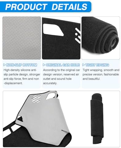 CARTIST Dash Cover for 2007-2013 Chevy Silverado&GMC Sierra 1500/2500HD/3500HD - Image 4