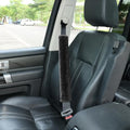 Amooca 19.7in Extra Long Furry Universal Car Seatbelt Cover Shoulder Pad by Amooca
