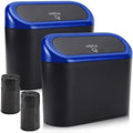 Accmor Car Trash Can with Lid, Waterproof Vehicle Trash Bin Car Dustbin Garbage by Accmor