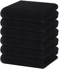Homaxy 100% Cotton Waffle Weave Kitchen Dish Towels 6-Pack by Homaxy