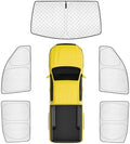 KMF Thicken Sun Shades for 2019-2026 GMC Sierra 1500 & Silverado 1500 Crew Cab by KMF