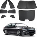 8PCS Window Shades for 2018-2022 Honda Accord Sedan Accessories Foldable by LHFLIVE