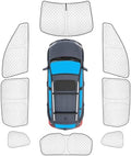 KMF 8pcs Thicken Full Window Sun Shades by KMF
