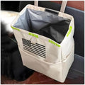 Fekey&JF 3L Hanging Car Trash Can, Foldable Oxford Bag by Fekey%26JF