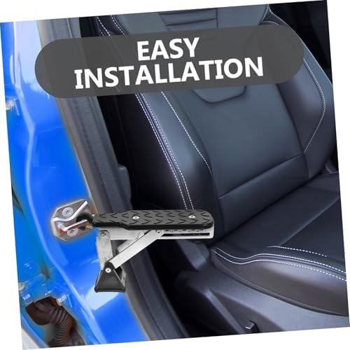 Adjustable Folding Car Door Step 7-Level Aluminum Alloy Pedal - Image 3