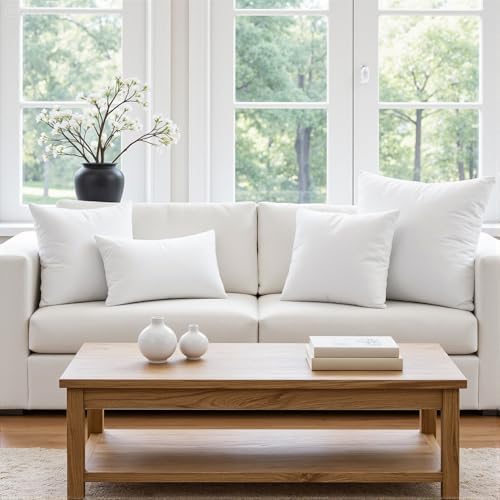 MIULEE 18x18 Inch Throw Pillow Insert - Image 4