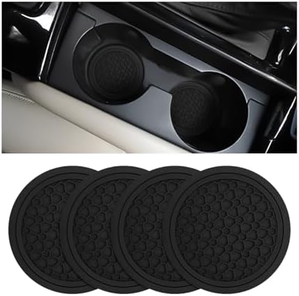 Mandark 4PCS 2.75 Inch Car Cup Holder Coasters by Unknown