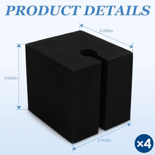 Big Peng 4 Pcs Bike Rack Protect-O Pads - Image 2