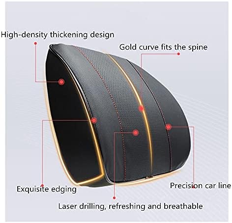 ZHONGLI Memory Foam Lumbar Support Pillow-Middle/Lower Back Support Cushion-Used - Image 4