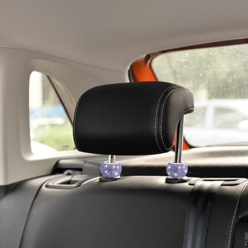 Rhinestone Car Headrest Collar Rings - Image 6