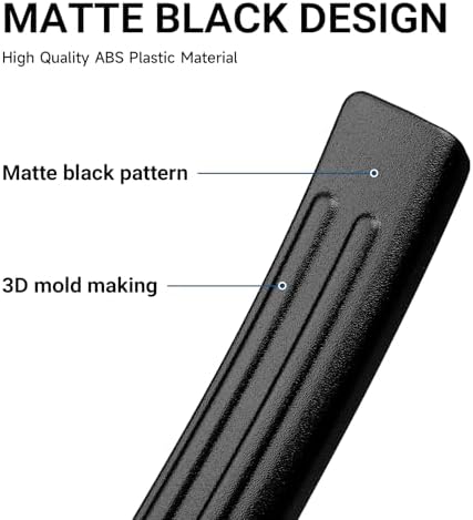 4PCS Door Sill Protector for Chevy Equinox 2025 2026 Accessories Matte Black - Image 4