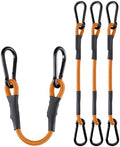 8 Pack 60" Heavy Duty Bungee Cords by LuckyStraps