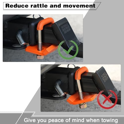 TOPSHINE Trailer Hitch Tightener Anti-Rattle Stabilizer - Image 5