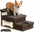 3-Step Wide Dog Stairs 18" H by Fecuria