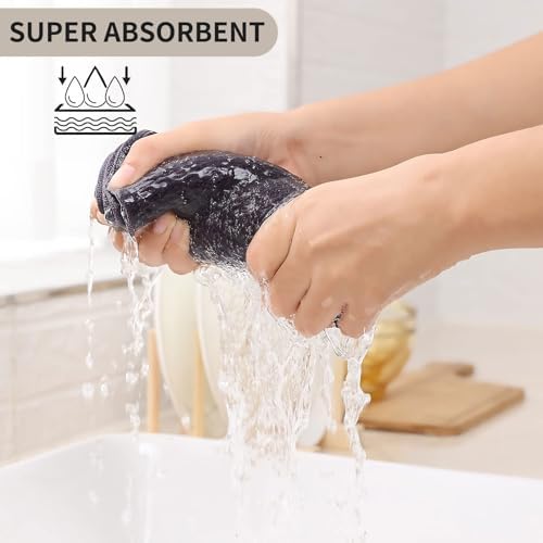 Kitinjoy 100% Cotton Waffle Weave Kitchen Towels, Kitchen Hand Towels, 13 in x - Image 3