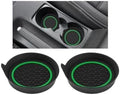 HZEL Car Cup Holder Coasters, Recessed Automotive Drink Mat Decoration by Unknown
